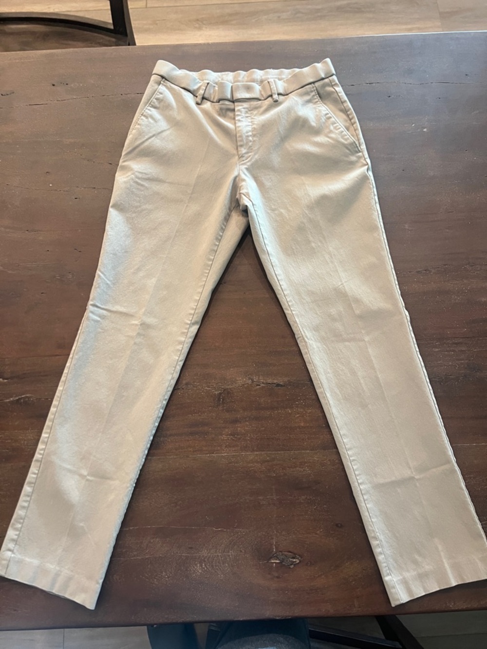 Tommy Hilfiger Stretch Khaki Chino Pants with Signature Trim - Size 32
